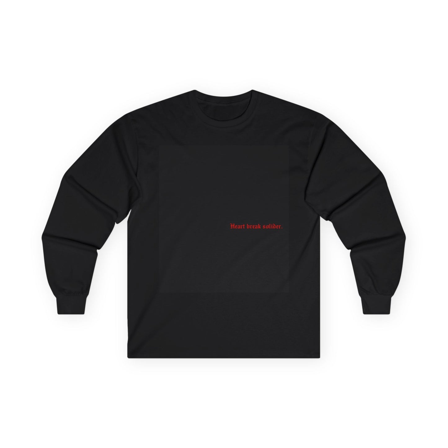 Moody Tee Unisex Long Sleeve with Minimalist Design