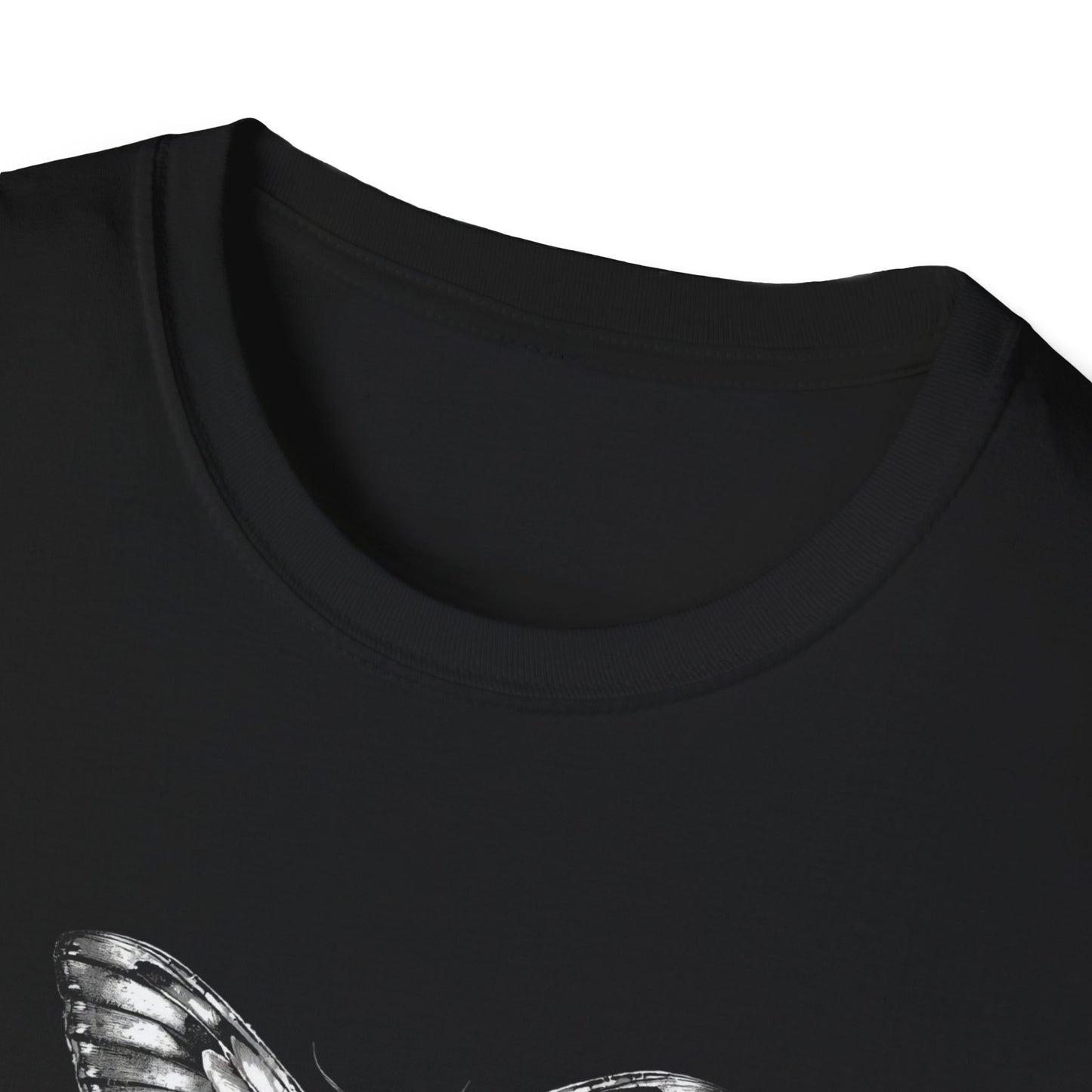 Gothic Y2k Moth Unisex Softstyle T-Shirt