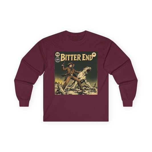 Vintage Comic Cover 'Bitter End' Long Sleeve Tee