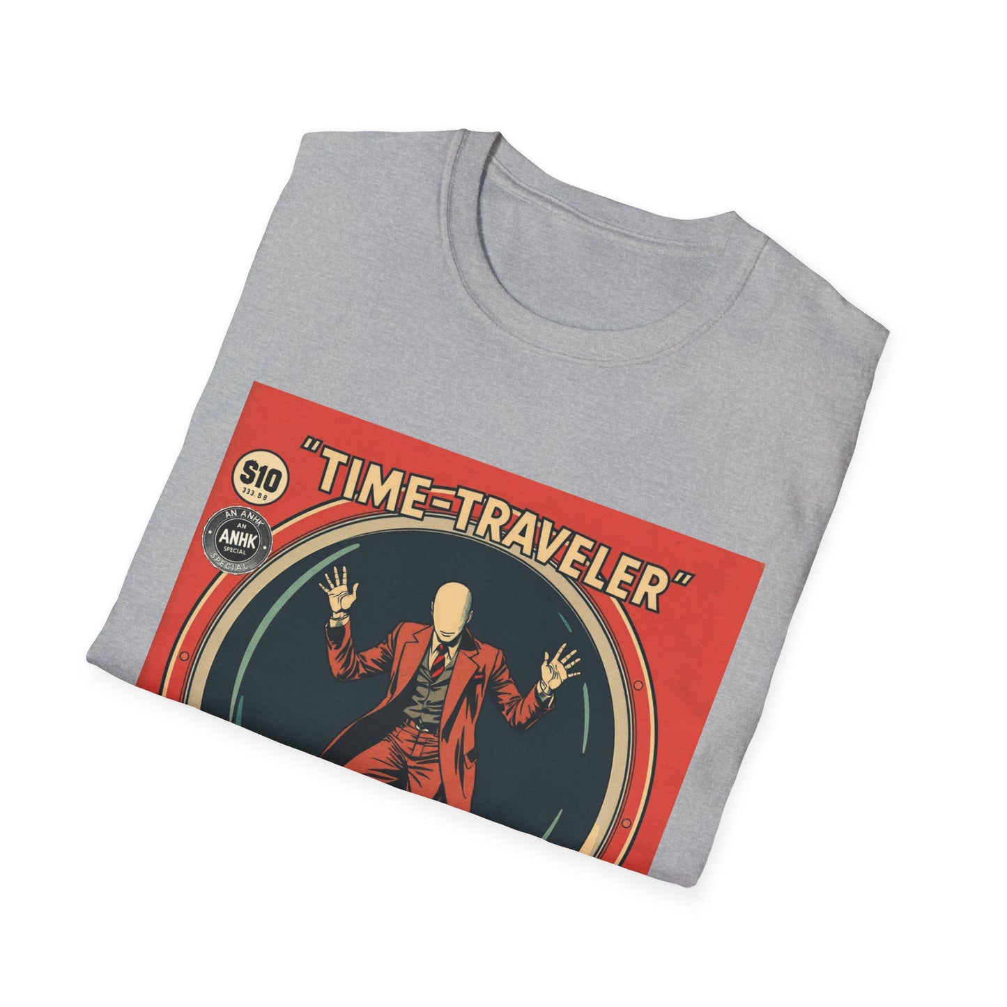 Vintage Comic Cover 'Time Traveler'
