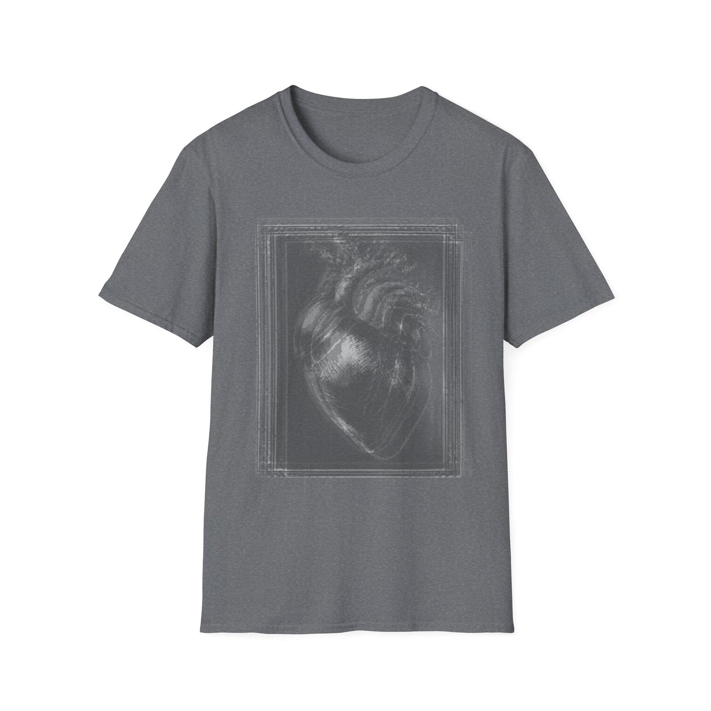 Gothic Y2k Heart-inspired Unisex Softstyle T-Shirt
