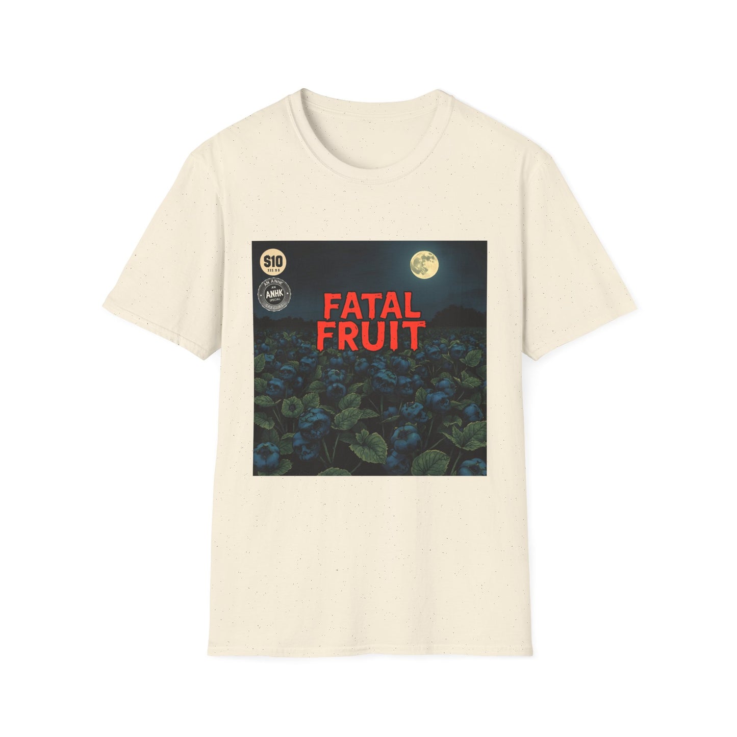 Vintage Comic Cover 'Fatal Fruit' Unisex Softstyle T-Shirt