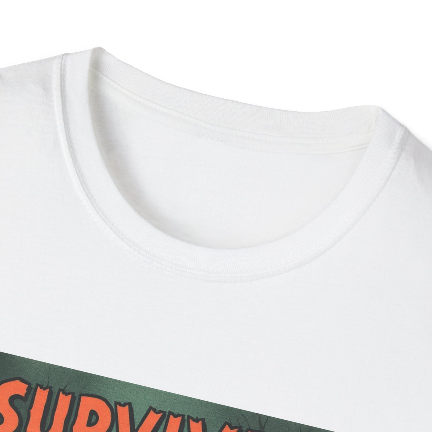 Vintage Comic Cover 'Survival' T-Shirt, Retro Style Tee