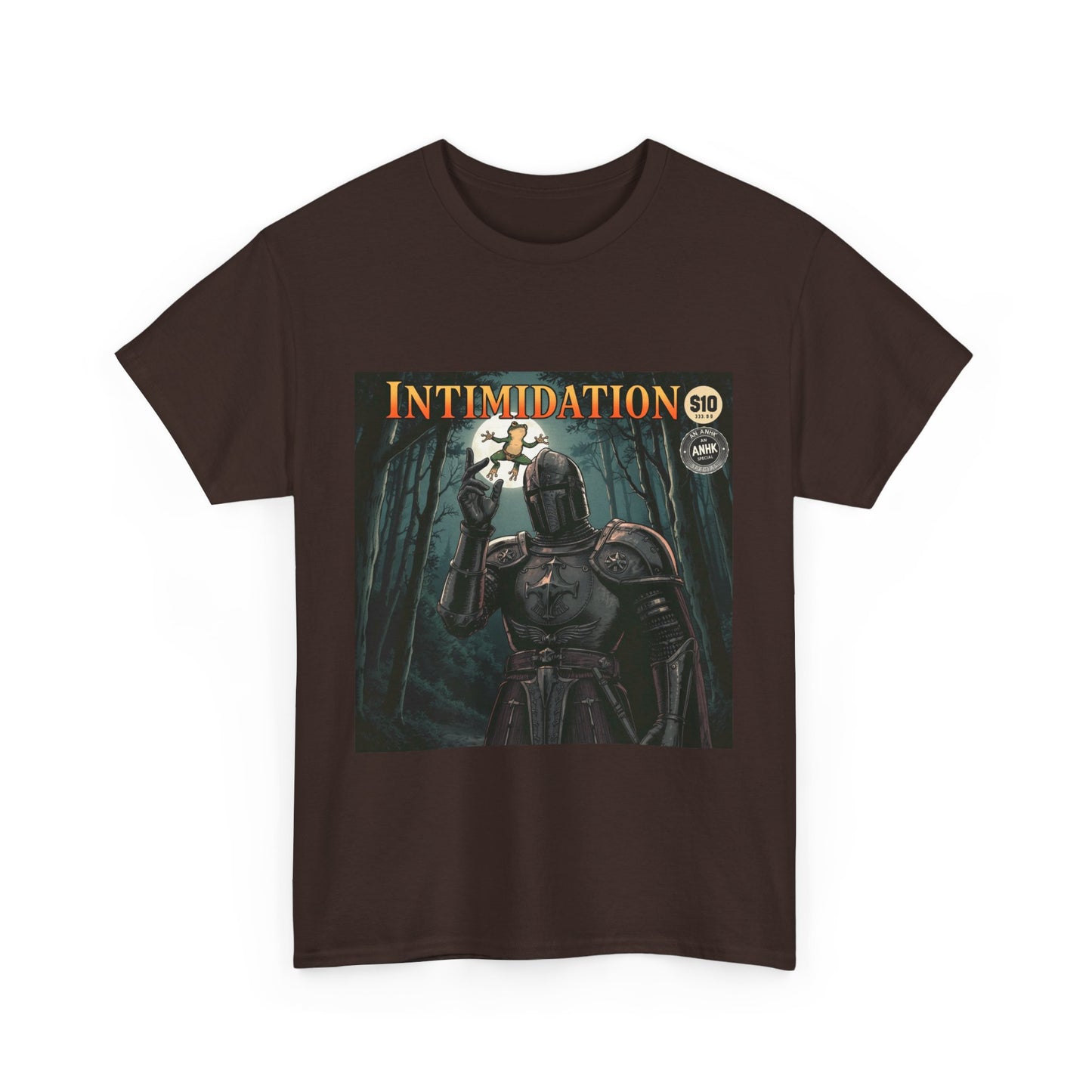 Vintage Comic Cover Intimidation Unisex Heavy Cotton Tee