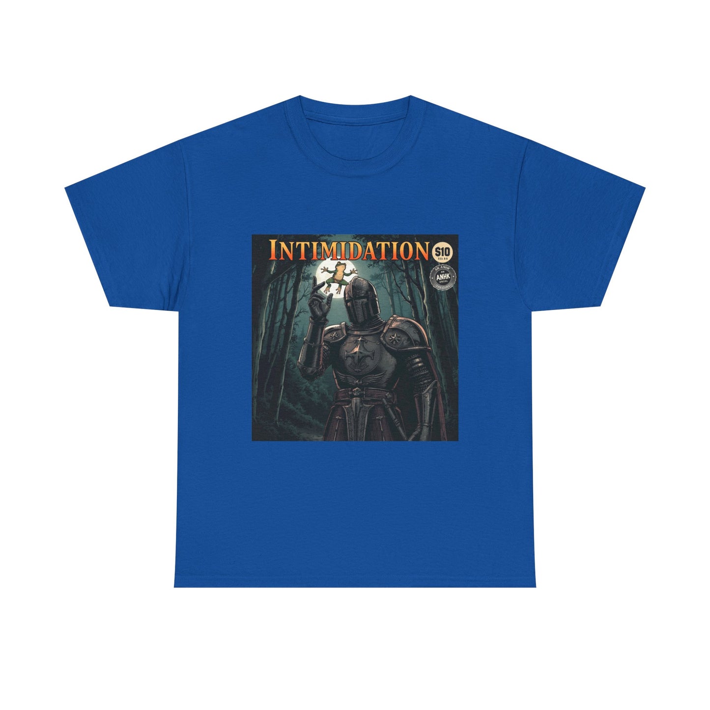 Vintage Comic Cover Intimidation Unisex Heavy Cotton Tee