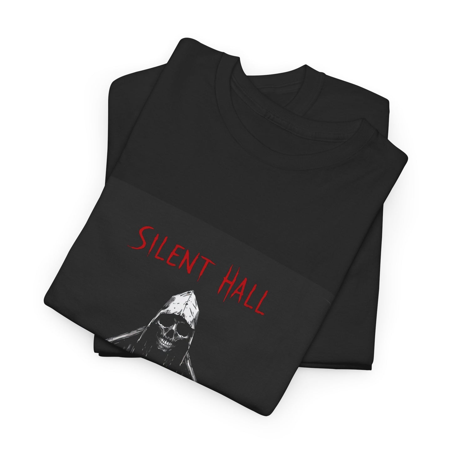 Gothic Y2k Silent Hall Graphic Tee