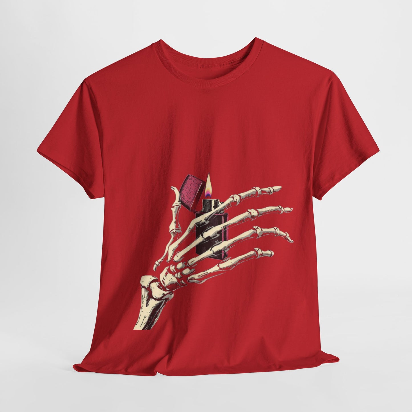 Skelly Goth Lighter Heavy Cotton Tee
