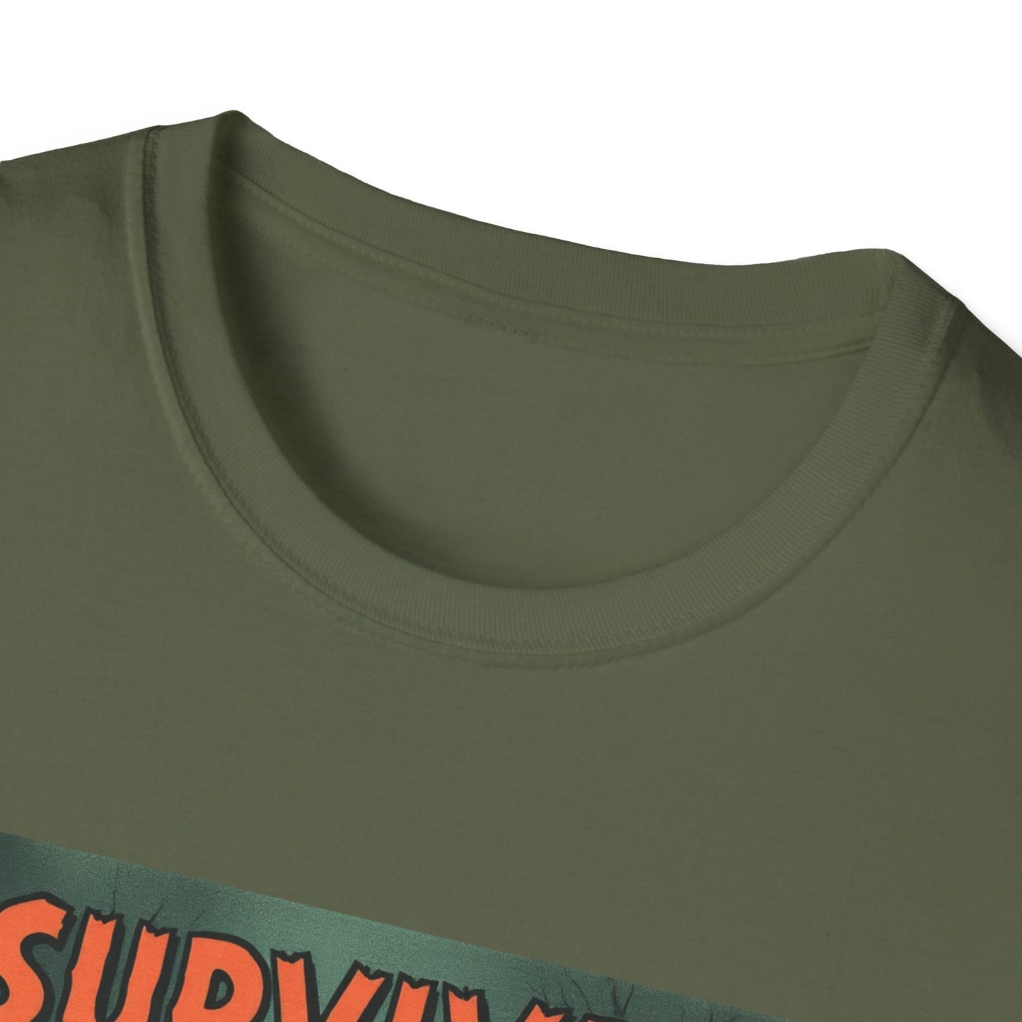 Vintage Comic Cover 'Survival' T-Shirt, Retro Style Tee