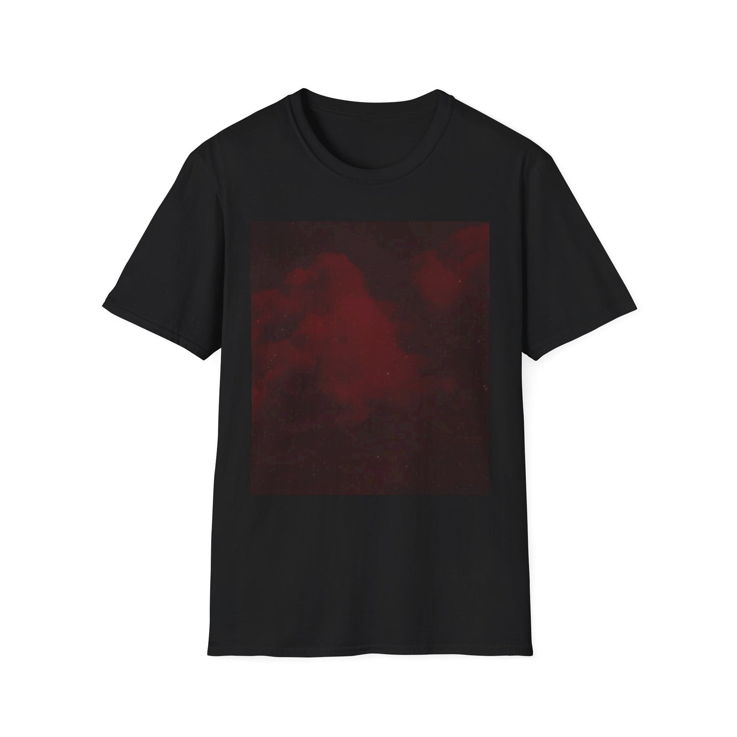 Cloud Series Unisex Softstyle T-Shirt with Abstract Design