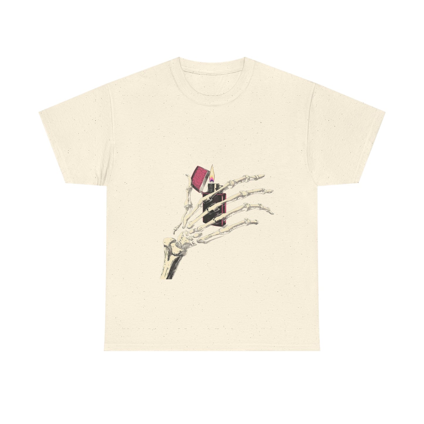 Skelly Goth Lighter Heavy Cotton Tee