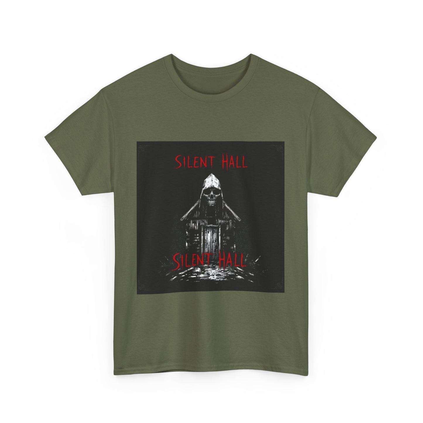 Gothic Y2k Silent Hall Graphic Tee