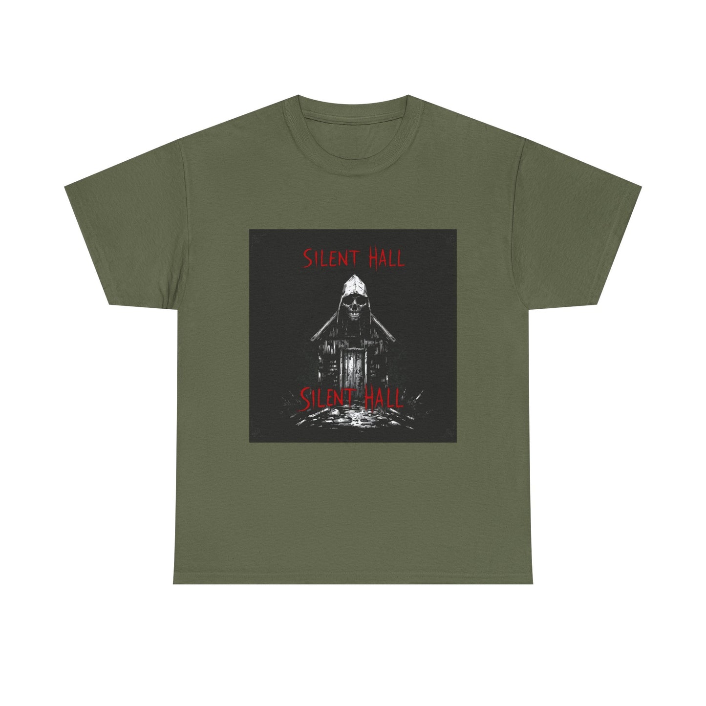 Gothic Y2k Silent Hall Graphic Tee