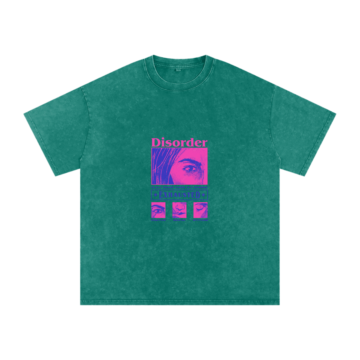 Acid Wash Oversize T-Shirt - 250 GSM