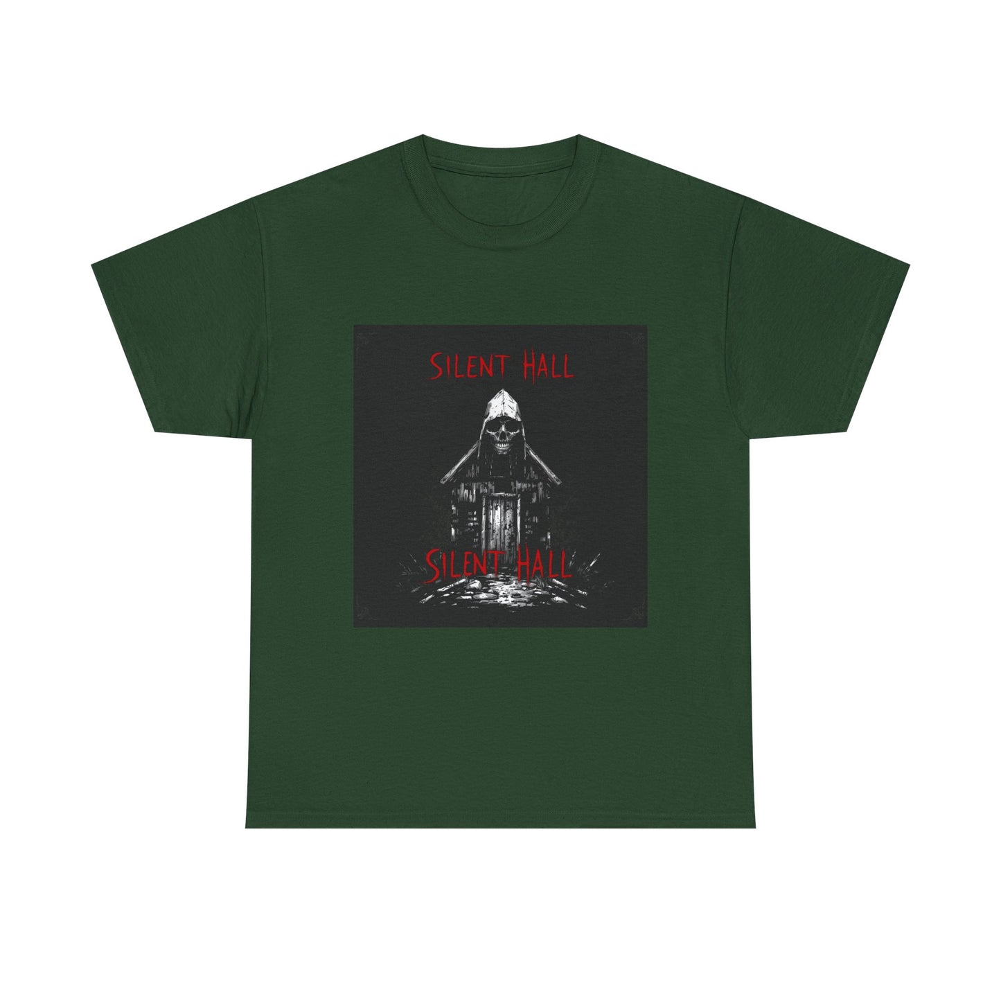 Gothic Y2k Silent Hall Graphic Tee