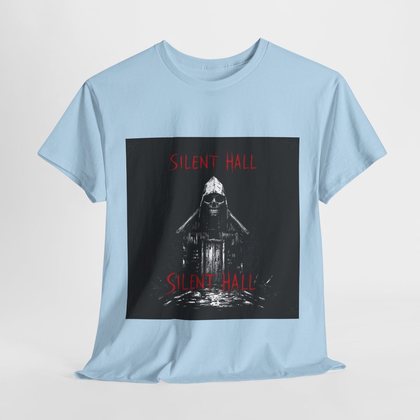 Gothic Y2k Silent Hall Graphic Tee