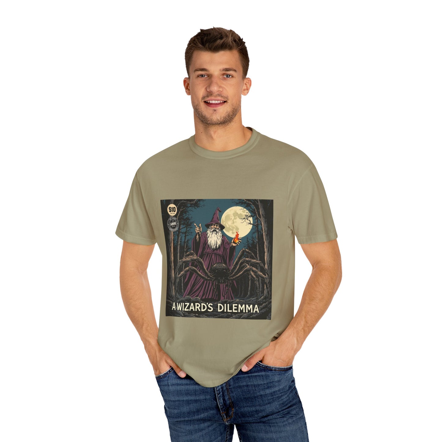 Vintage Comic Cover 'A Wizard's Dilemma' T-Shirt