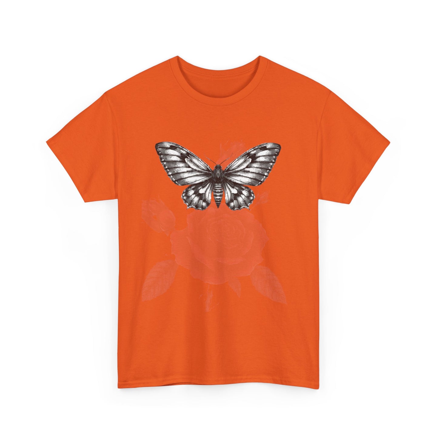 Gothic Y2k Butterfly Graphic Unisex Heavy Cotton Tee