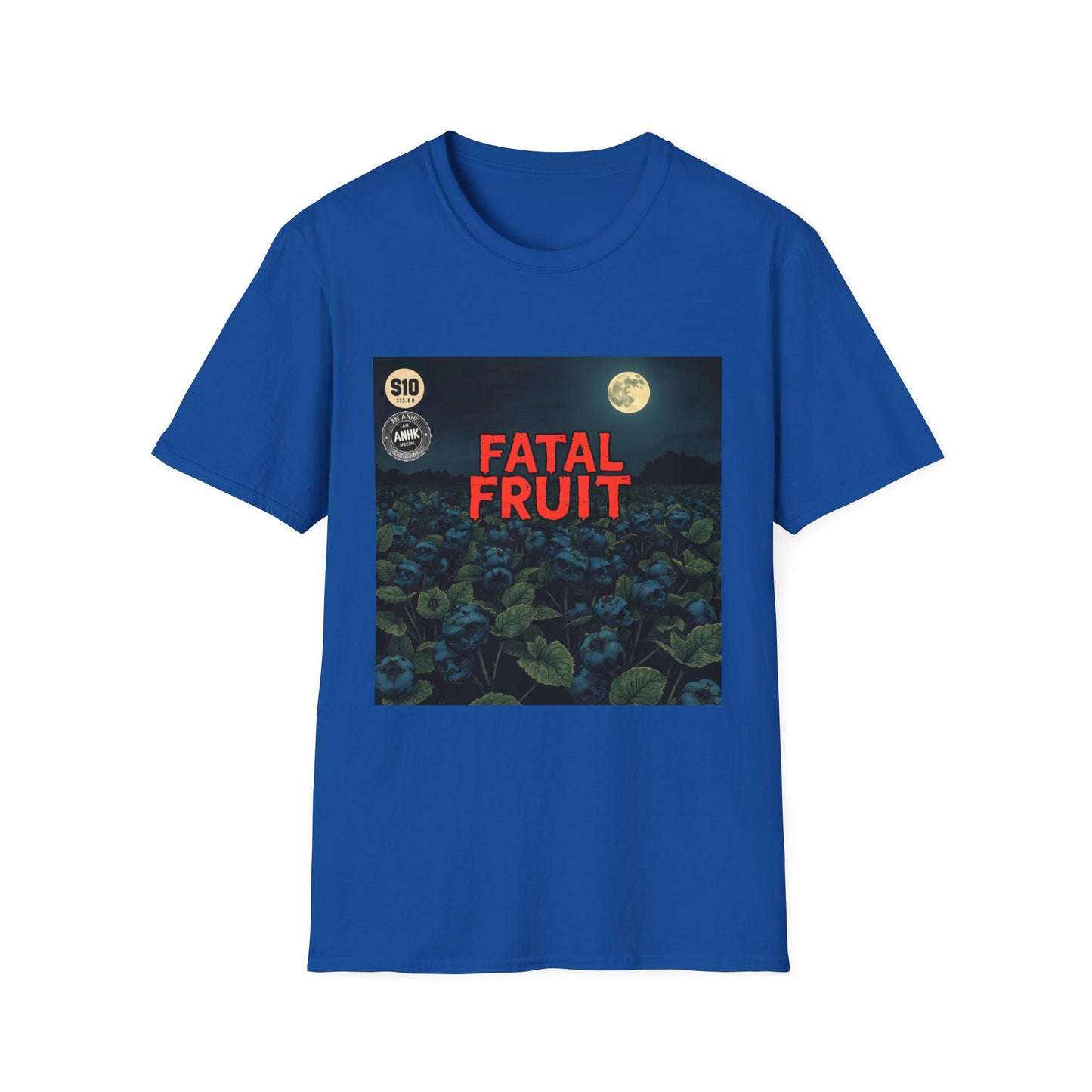 Vintage Comic Cover 'Fatal Fruit' Unisex Softstyle T-Shirt