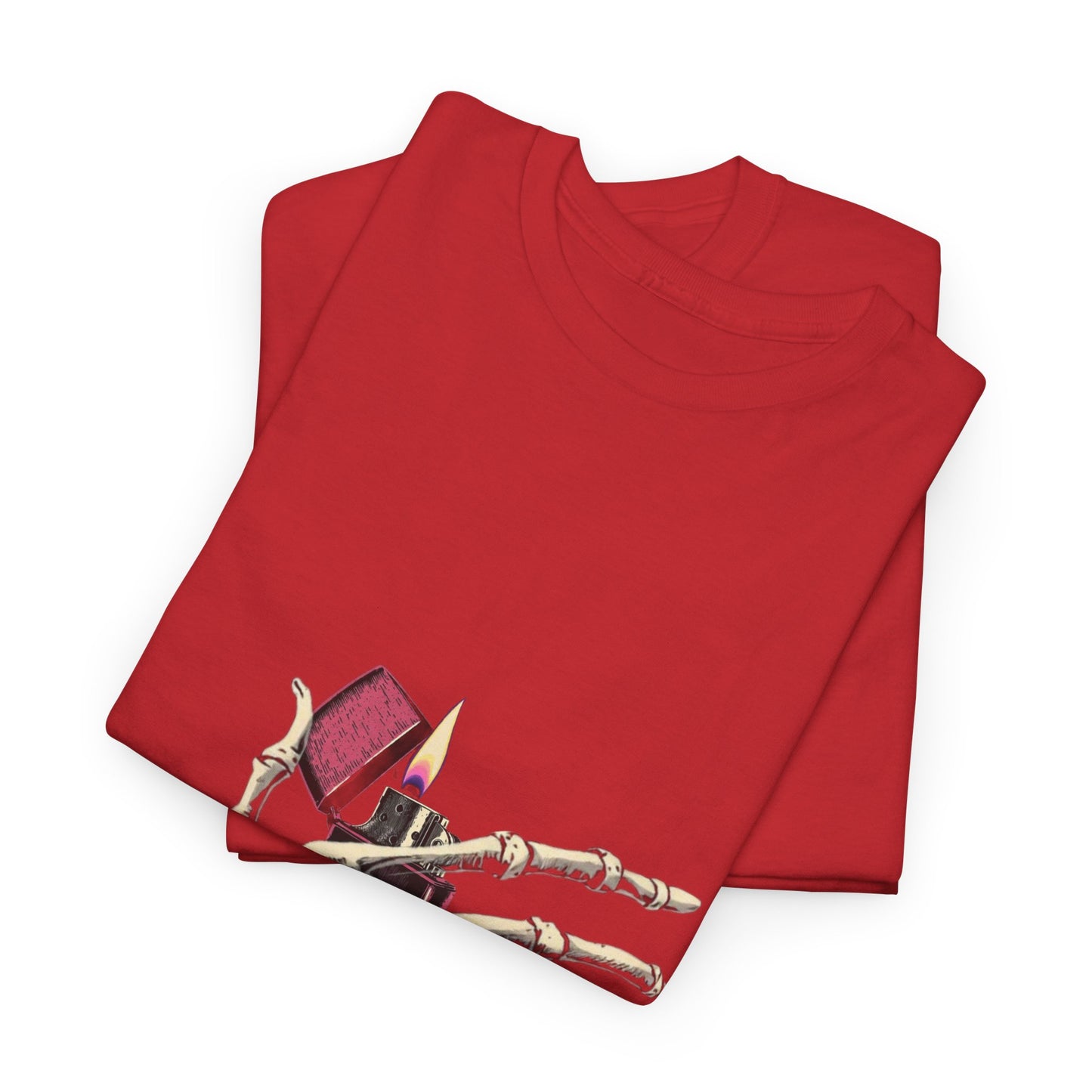 Skelly Goth Lighter Heavy Cotton Tee