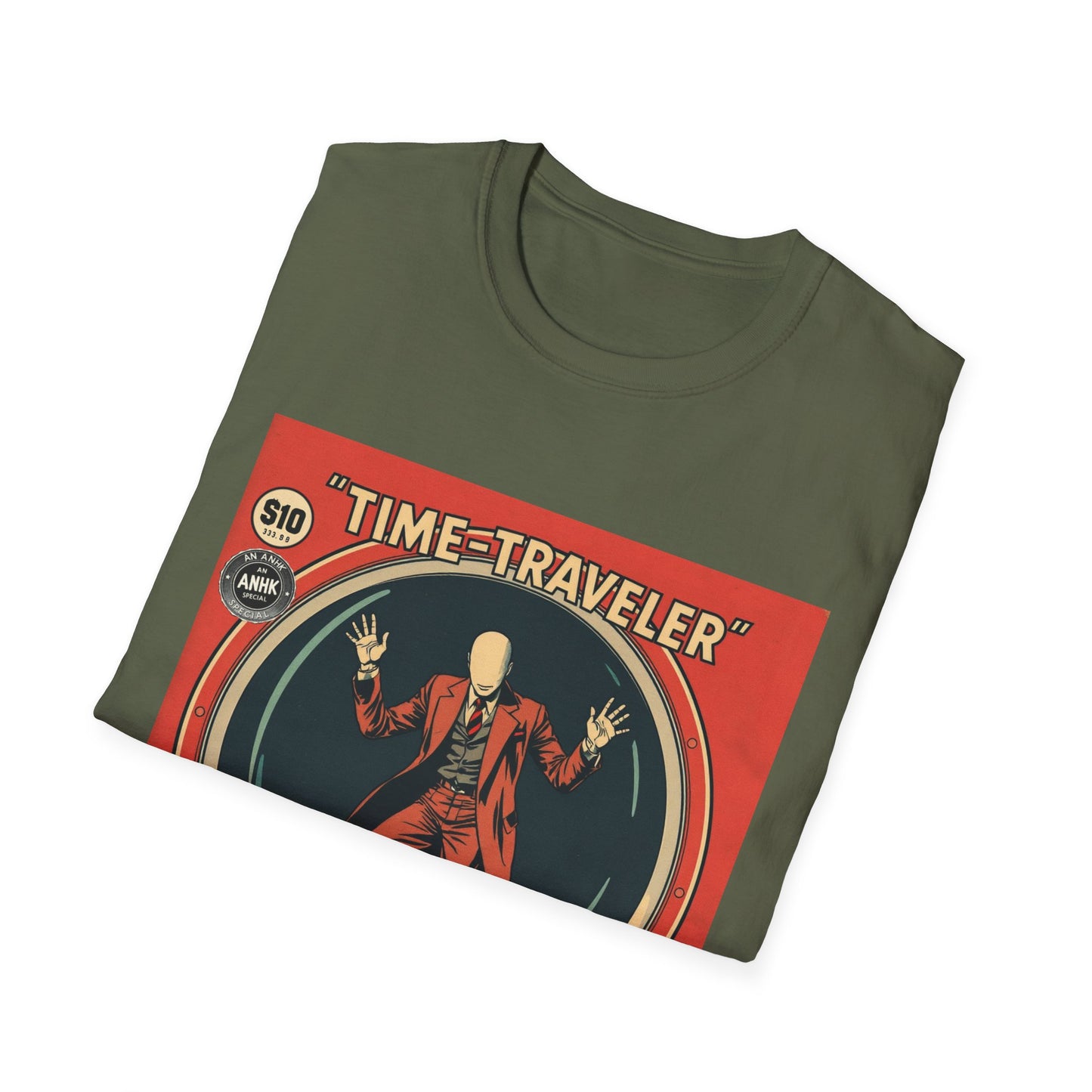 Vintage Comic Cover 'Time Traveler'