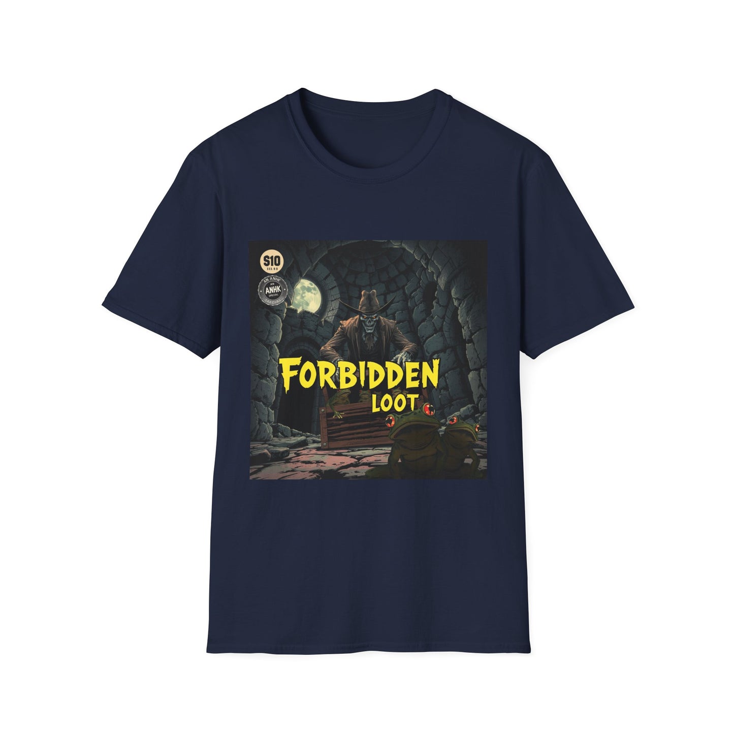 Vintage Comic Cover 'Forbidden Loot' Unisex T-Shirt