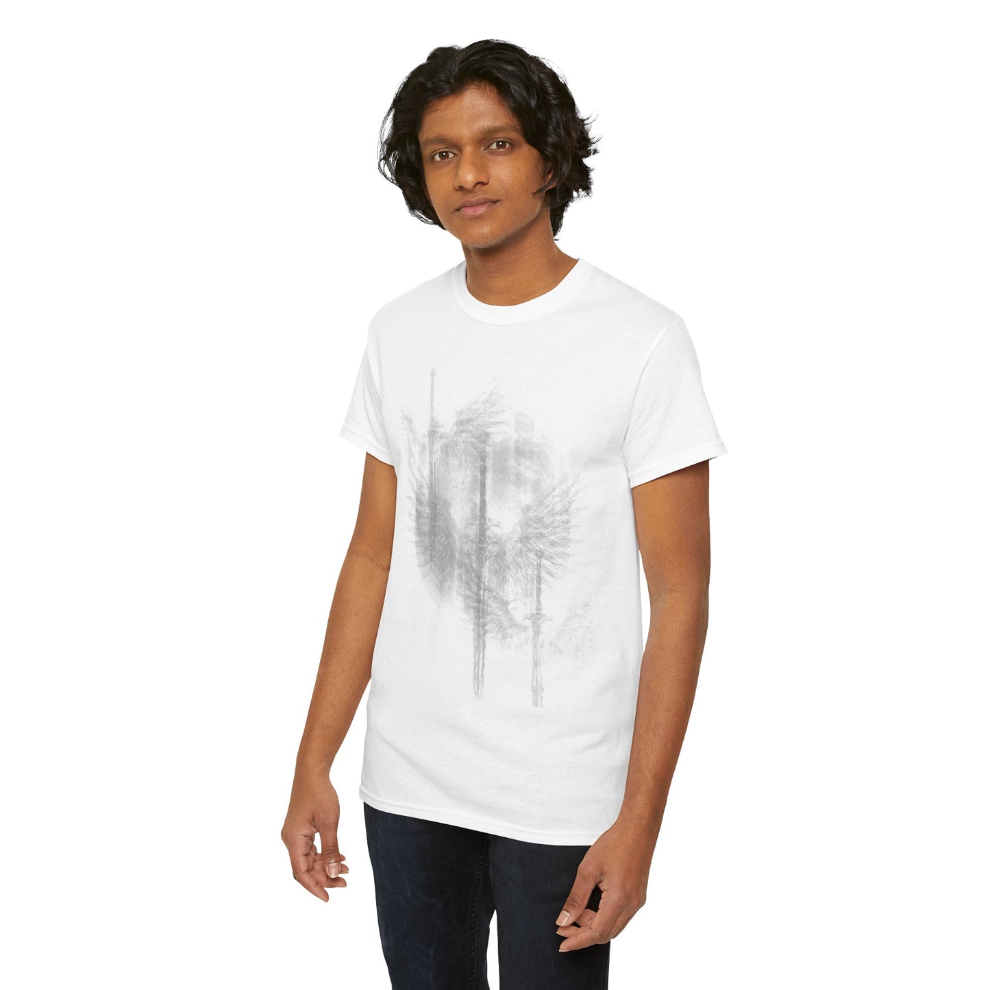 Gothic Y2k Minimalist Graphic Unisex Heavy Cotton Tee