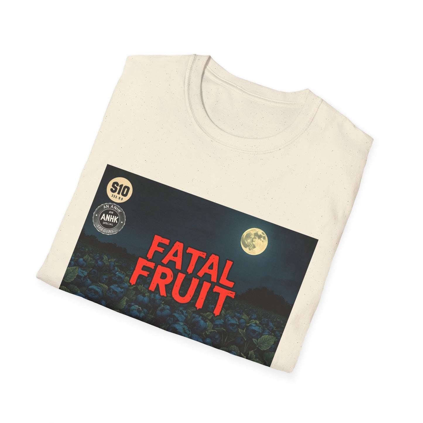 Vintage Comic Cover 'Fatal Fruit' Unisex Softstyle T-Shirt