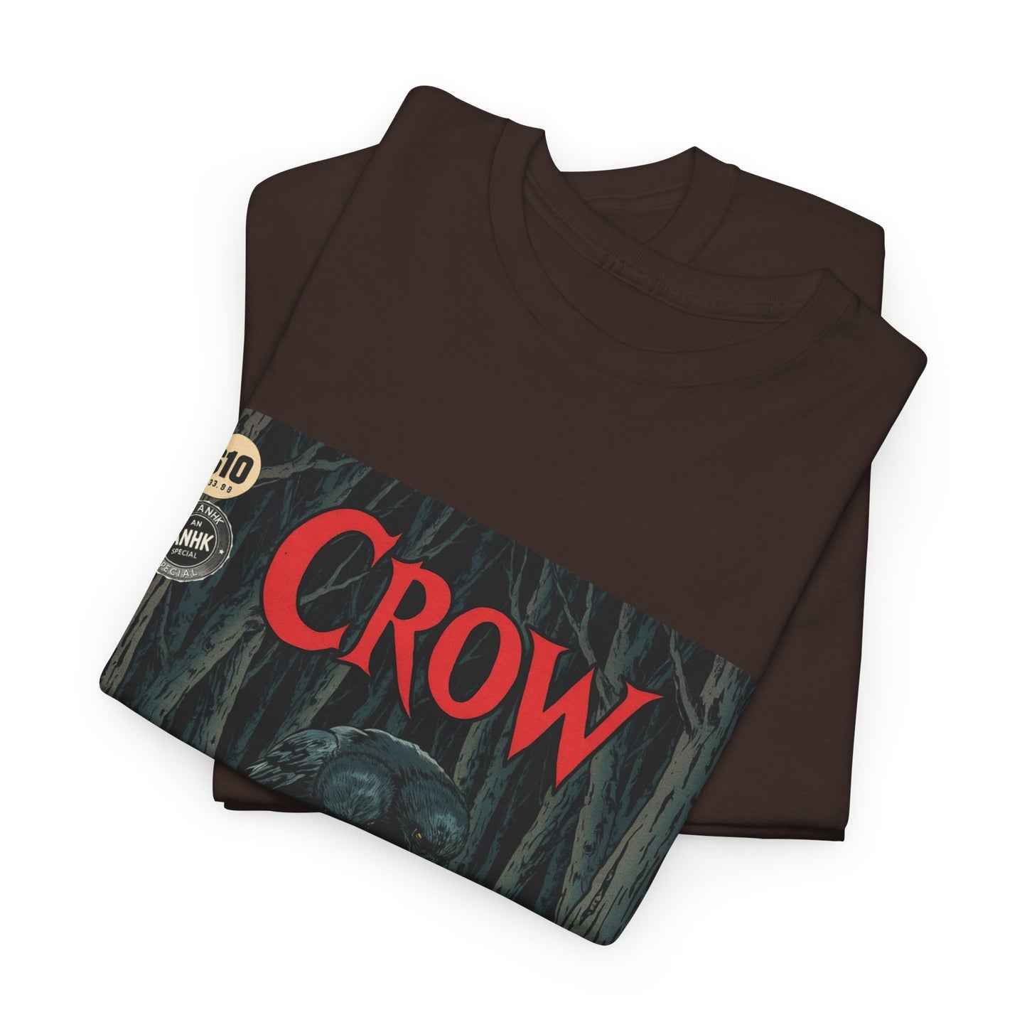 Vintage Comic Cover Crow Graphic Tee