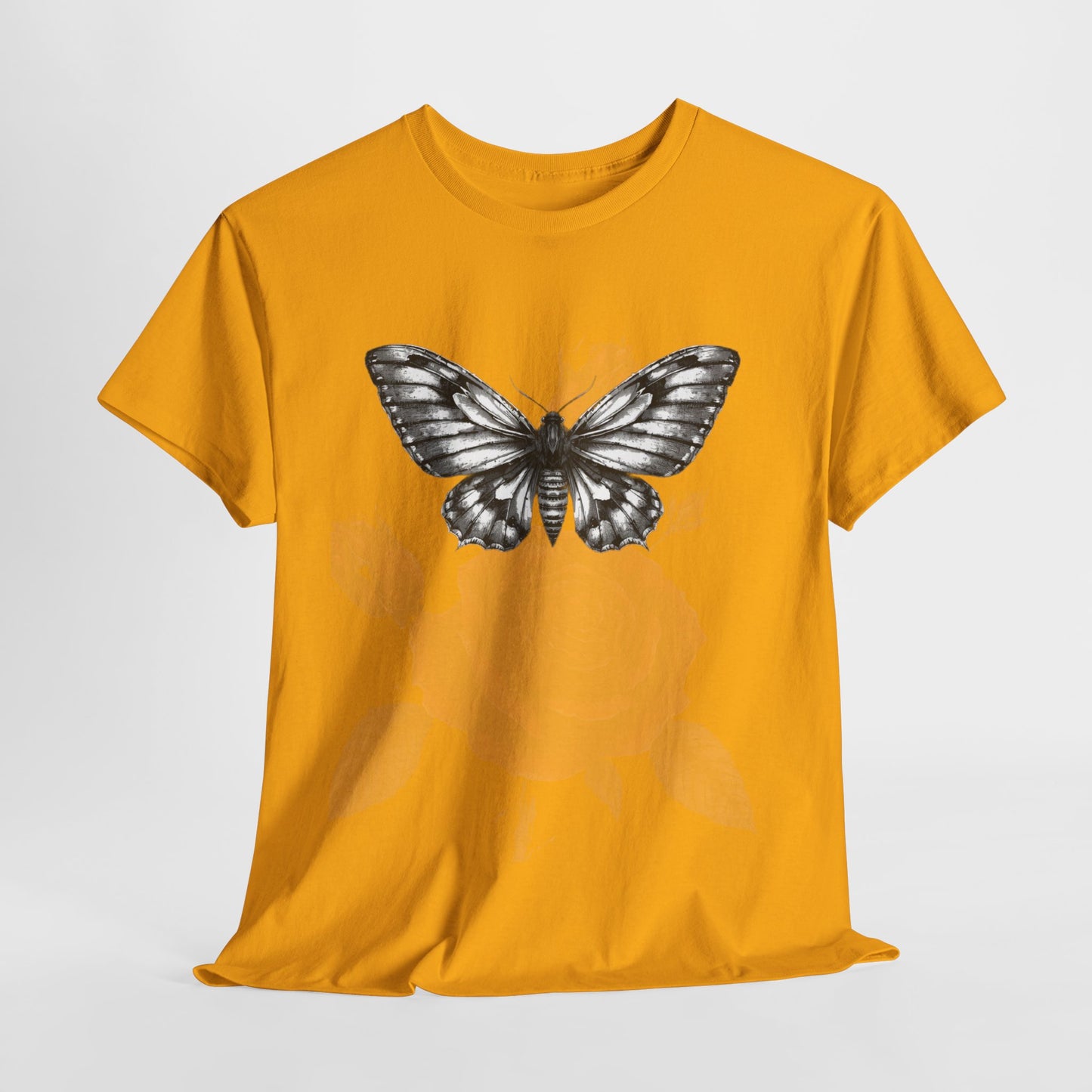 Gothic Y2k Butterfly Graphic Unisex Heavy Cotton Tee