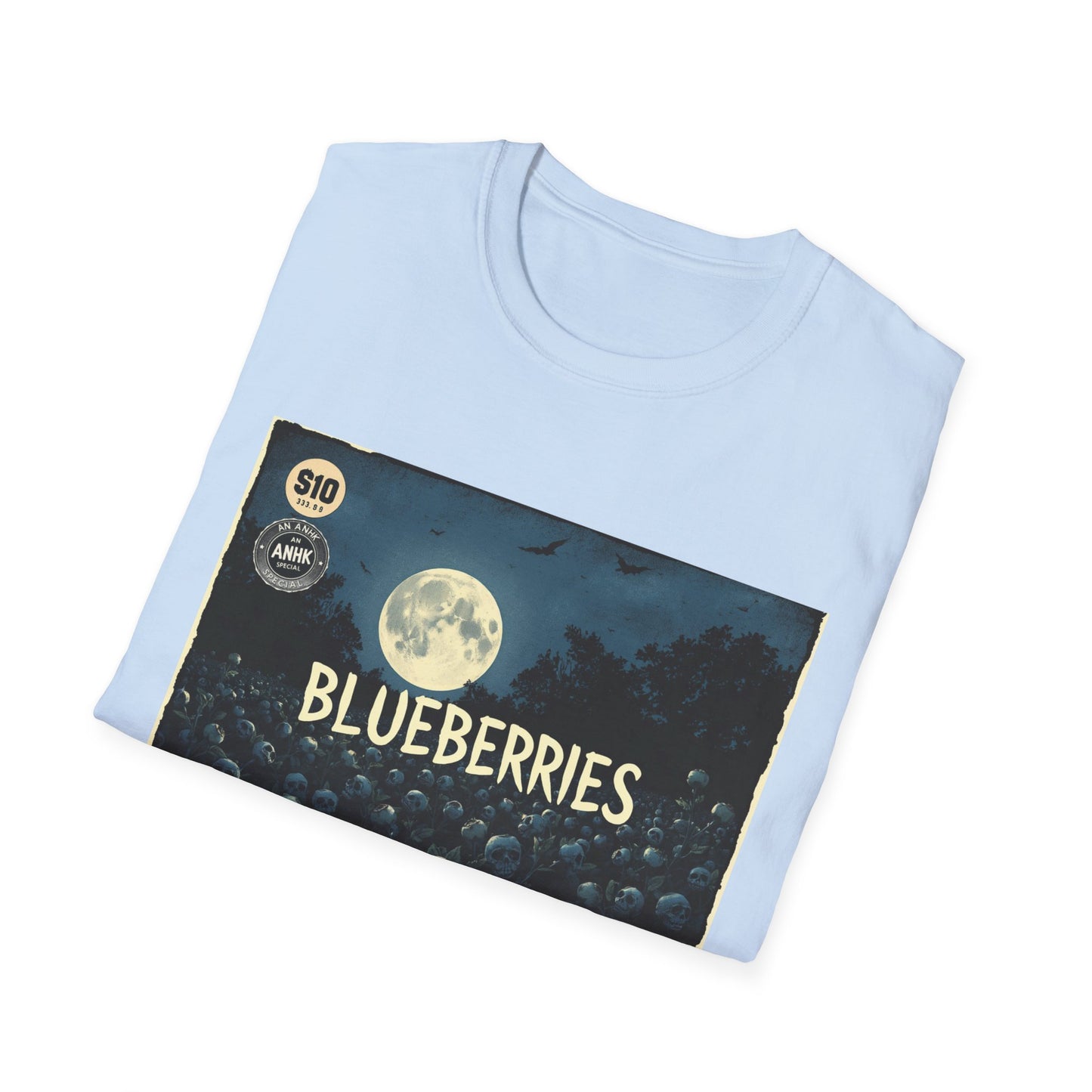 Vintage Comic Cover 'Fatal Blueberries' Graphic T-Shirt