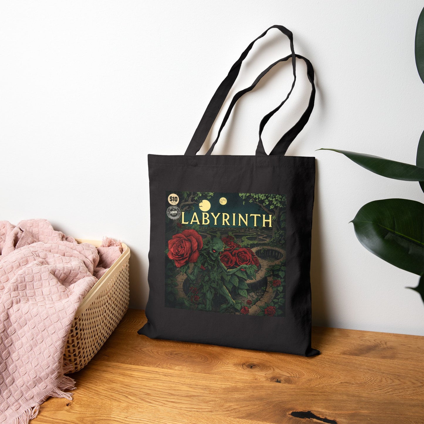 Labyrinth Tote Bag - Eco-Friendly Shopping