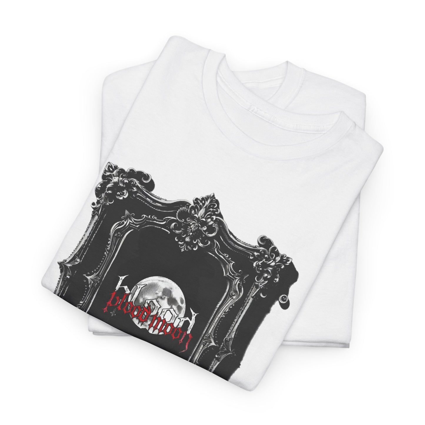 Gothic Y2k Blood Moon Frame Tee