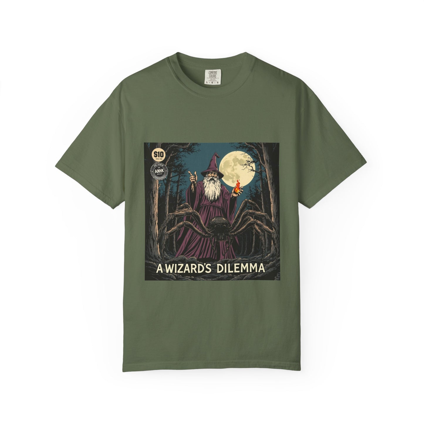 Vintage Comic Cover 'A Wizard's Dilemma' T-Shirt