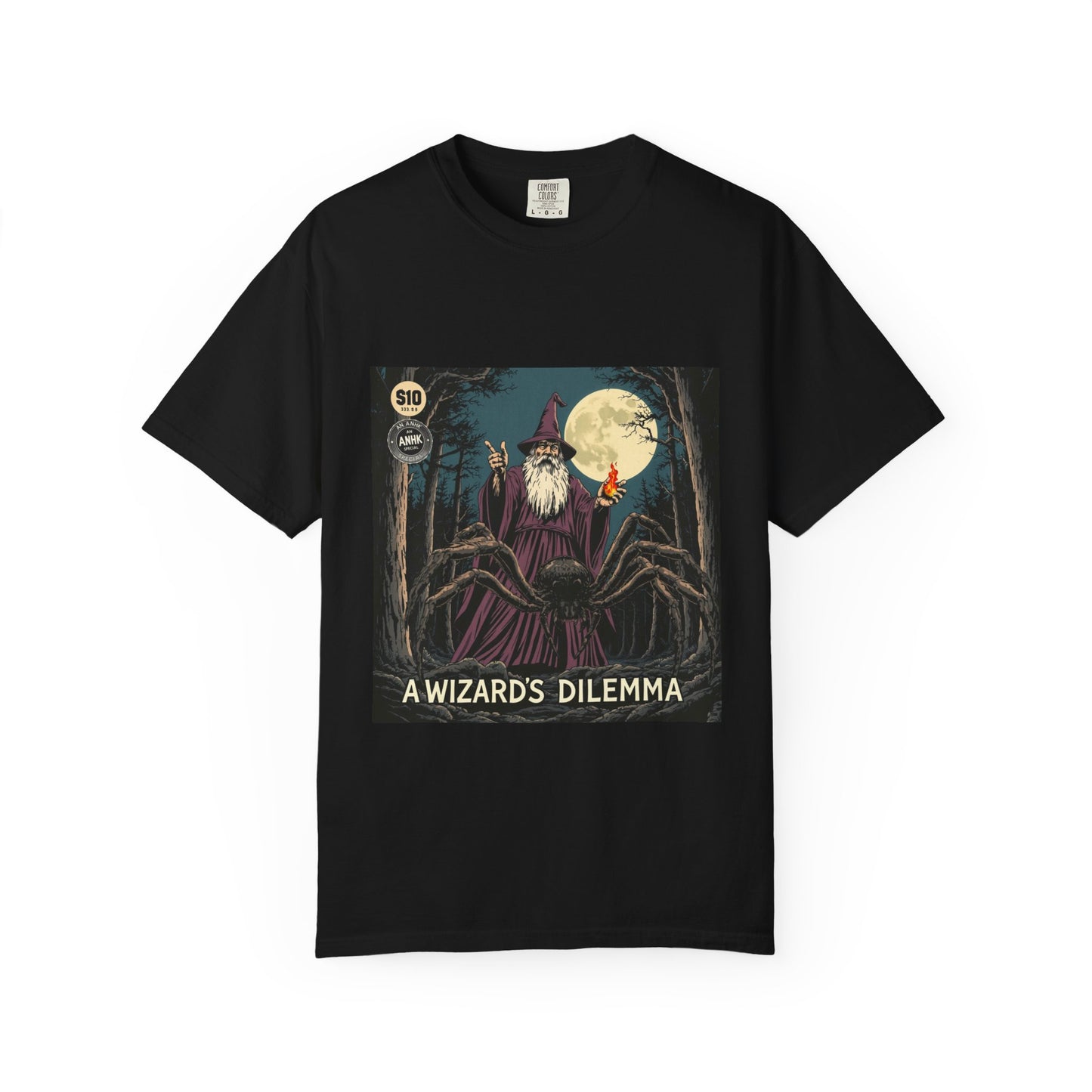 Vintage Comic Cover 'A Wizard's Dilemma' T-Shirt