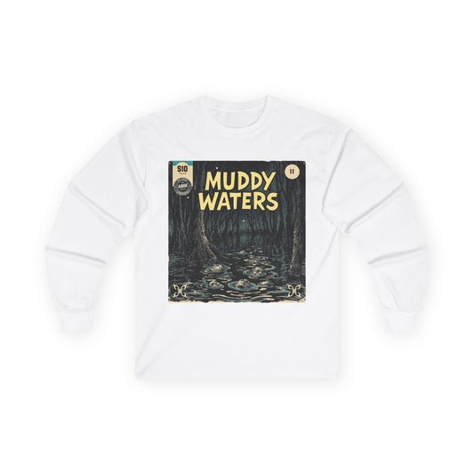 Vintage Comic Cover 'Muddy Waters' Long Sleeve Tee