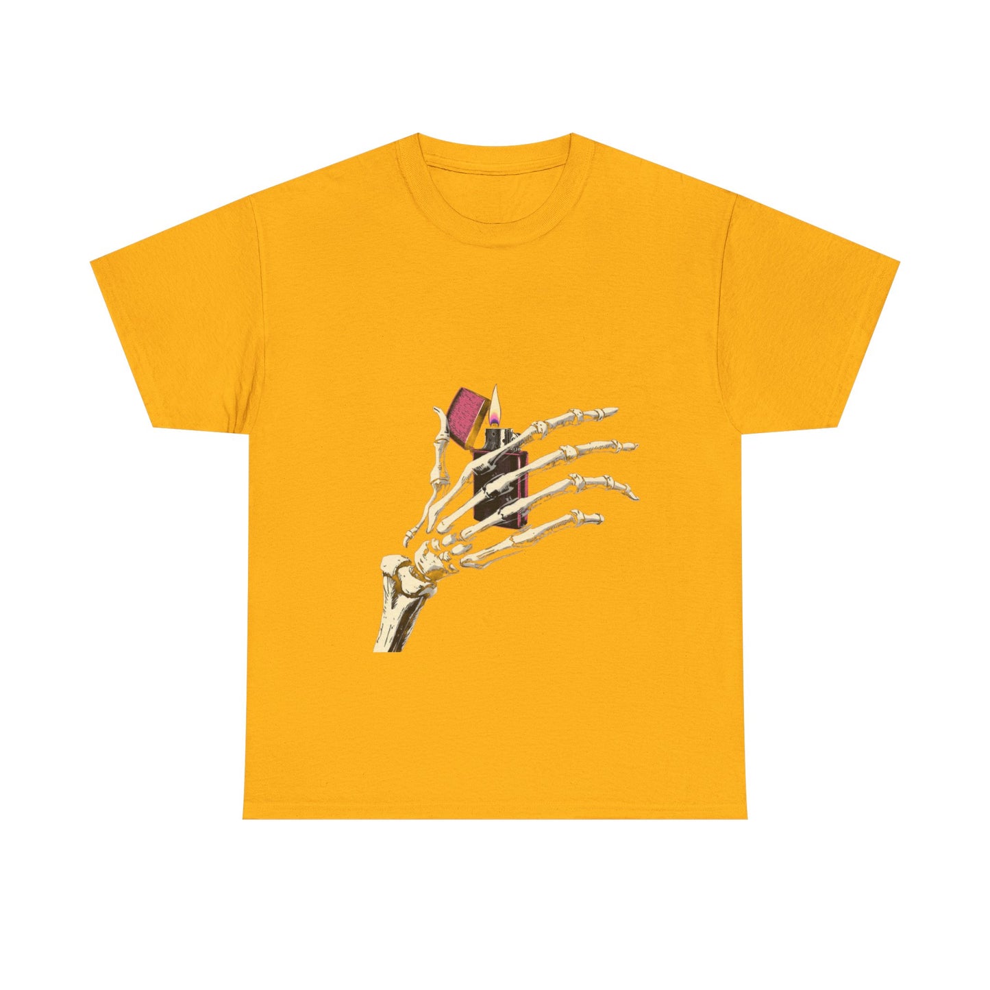 Skelly Goth Lighter Heavy Cotton Tee