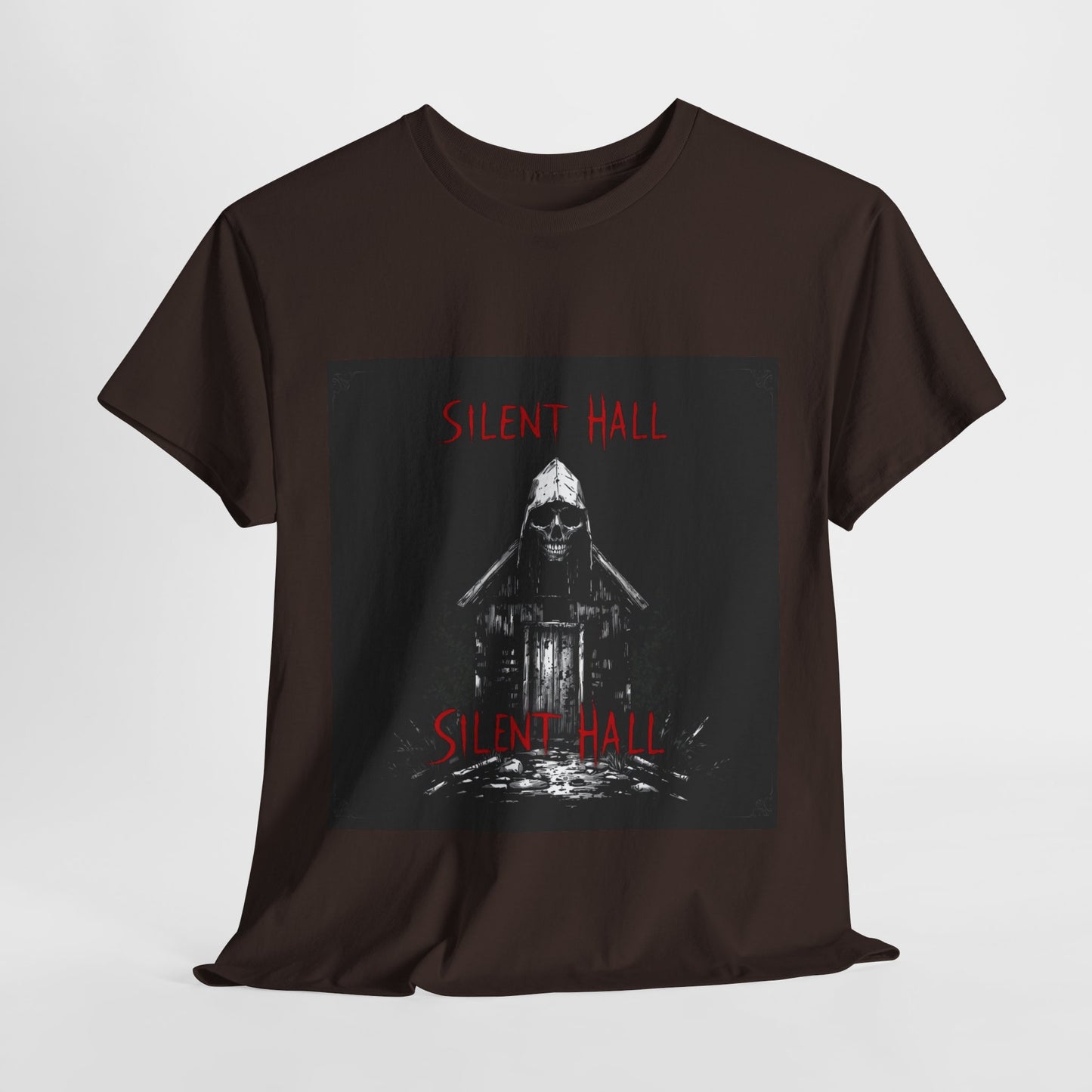 Gothic Y2k Silent Hall Graphic Tee