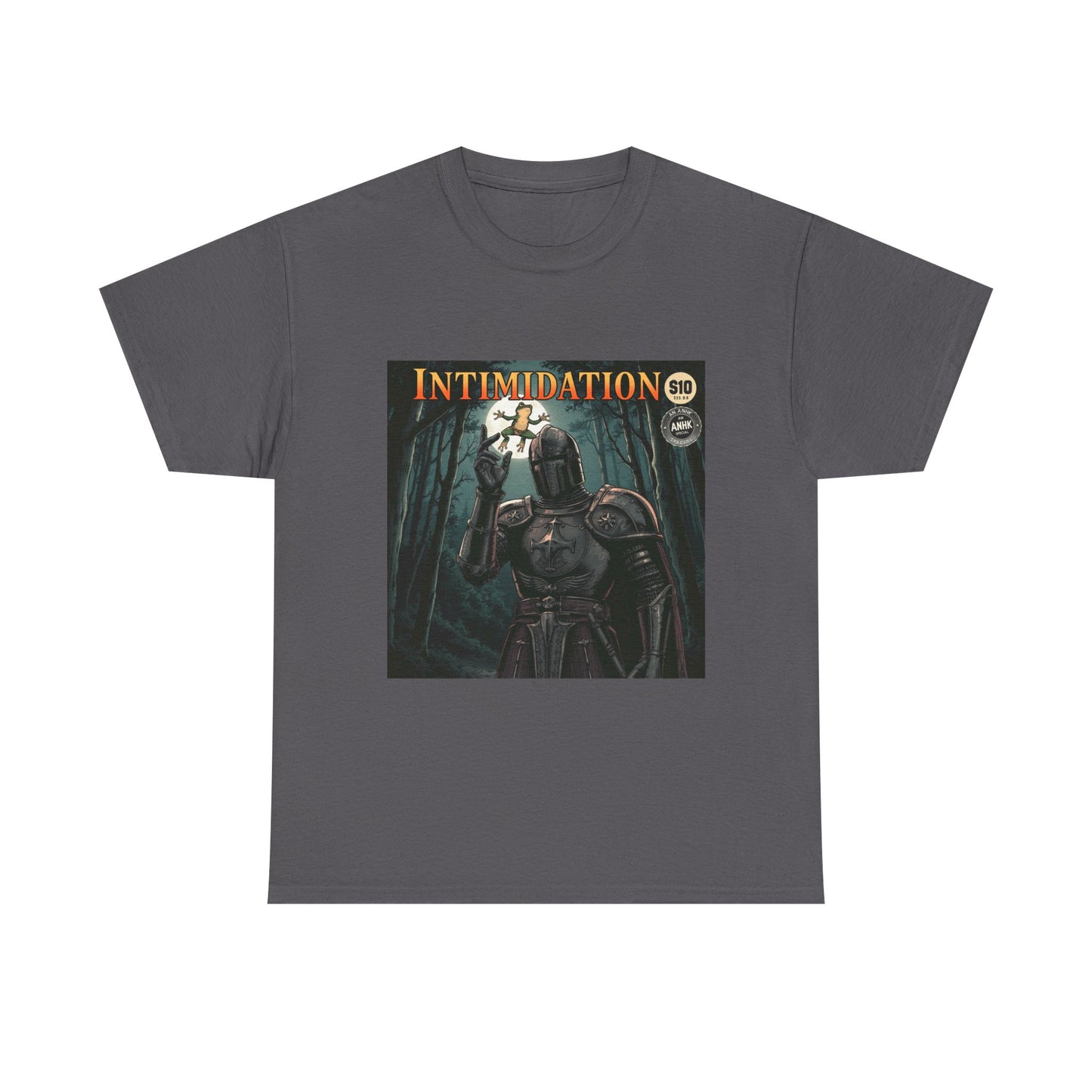 Vintage Comic Cover Intimidation Unisex Heavy Cotton Tee