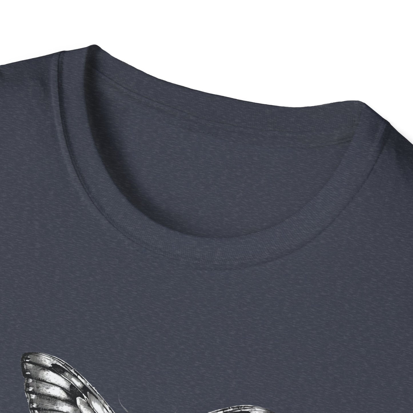 Gothic Y2k Moth Unisex Softstyle T-Shirt