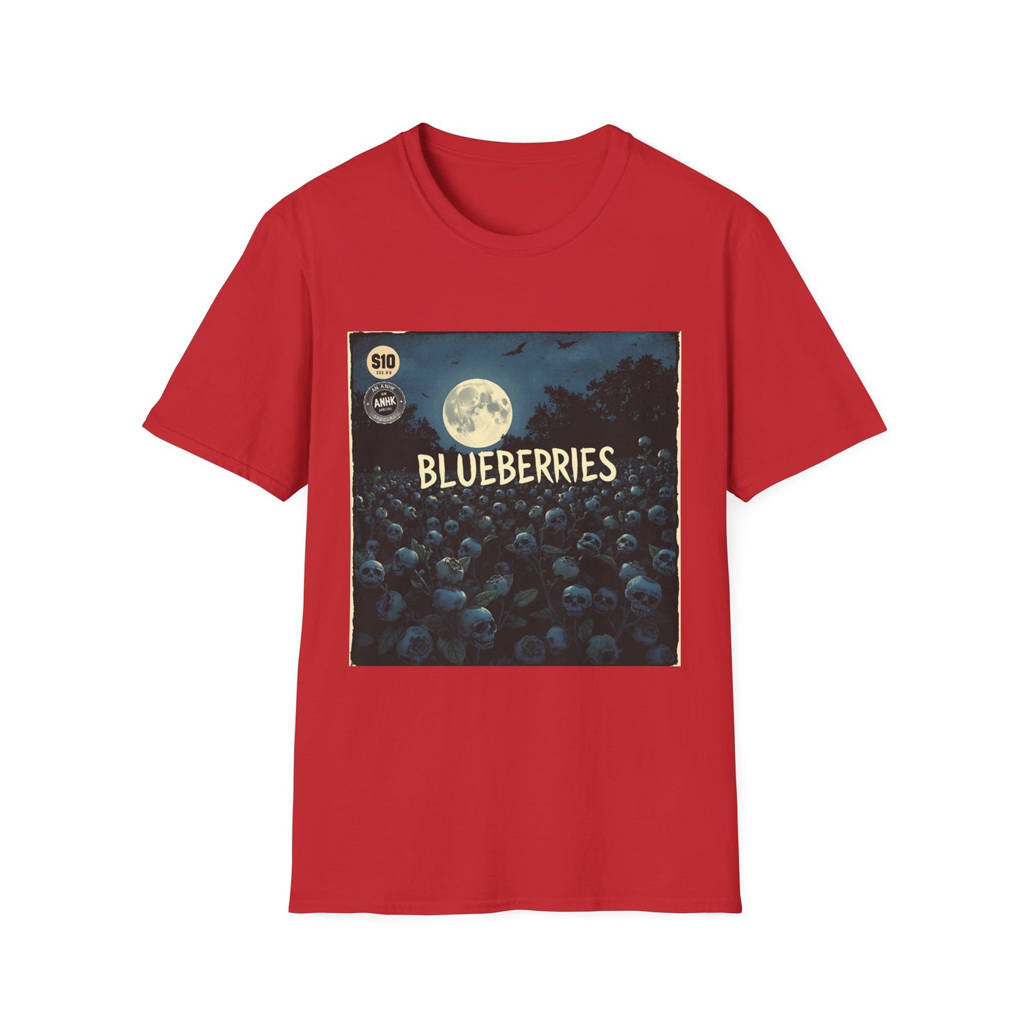 Vintage Comic Cover 'Fatal Blueberries' Graphic T-Shirt