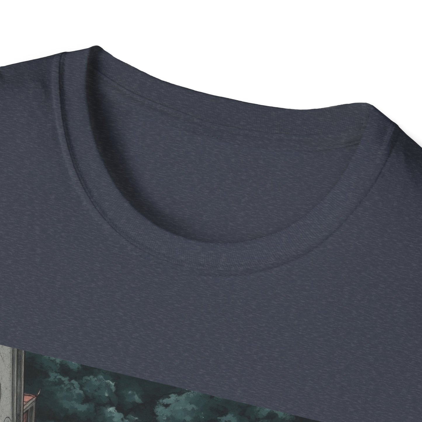 Vintage Comic Cover 'Chipped Porcelain' Art Unisex Softstyle T-Shirt