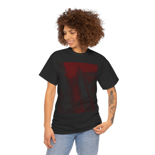 Red Sky Cathedral Print Tee