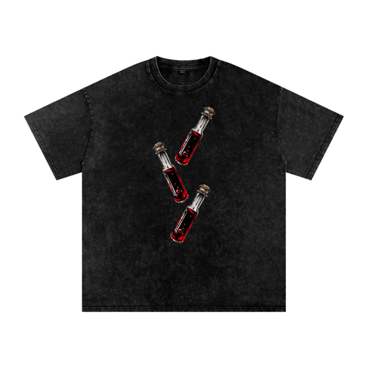 Acid Wash Oversize T-Shirt - 250 GSM