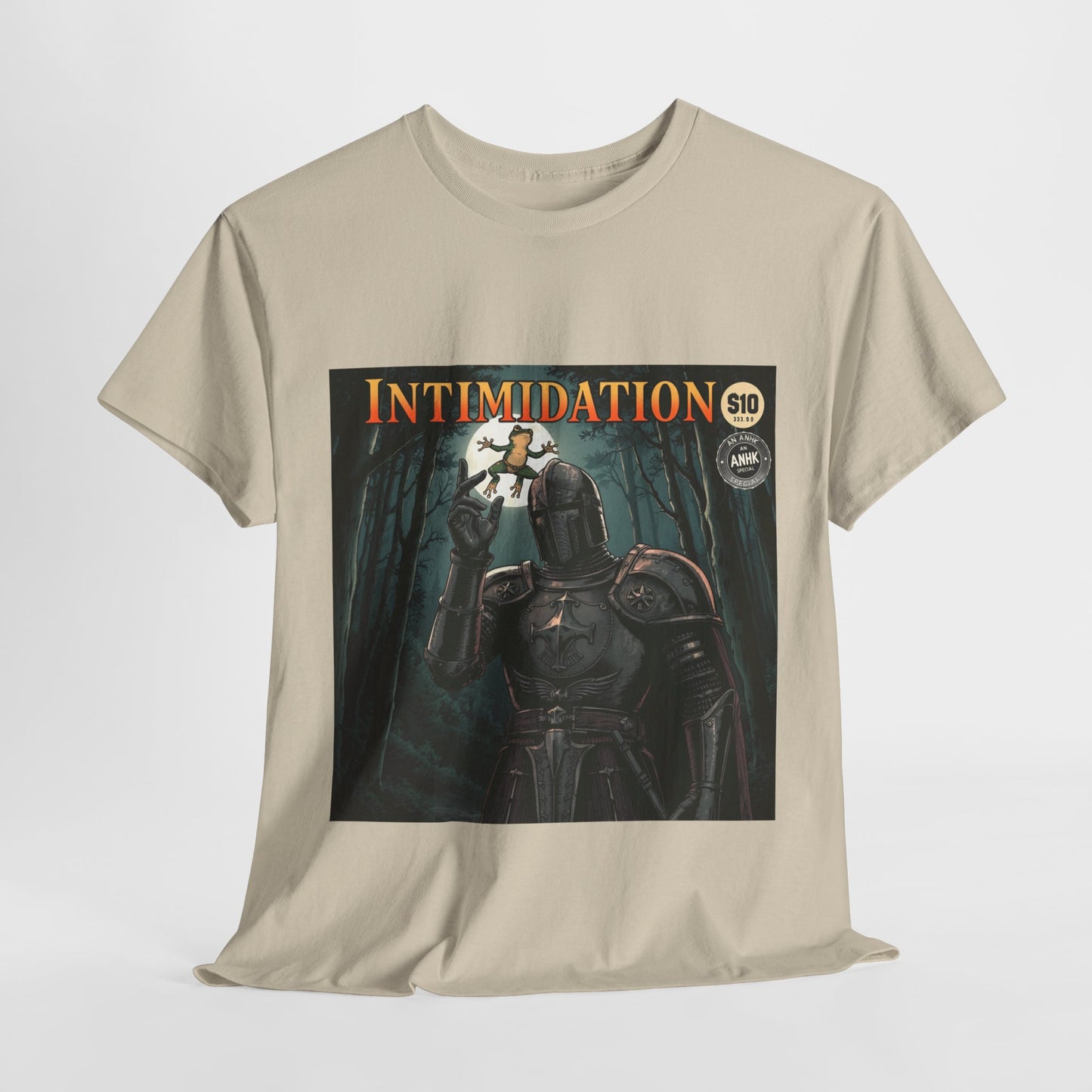 Vintage Comic Cover Intimidation Unisex Heavy Cotton Tee
