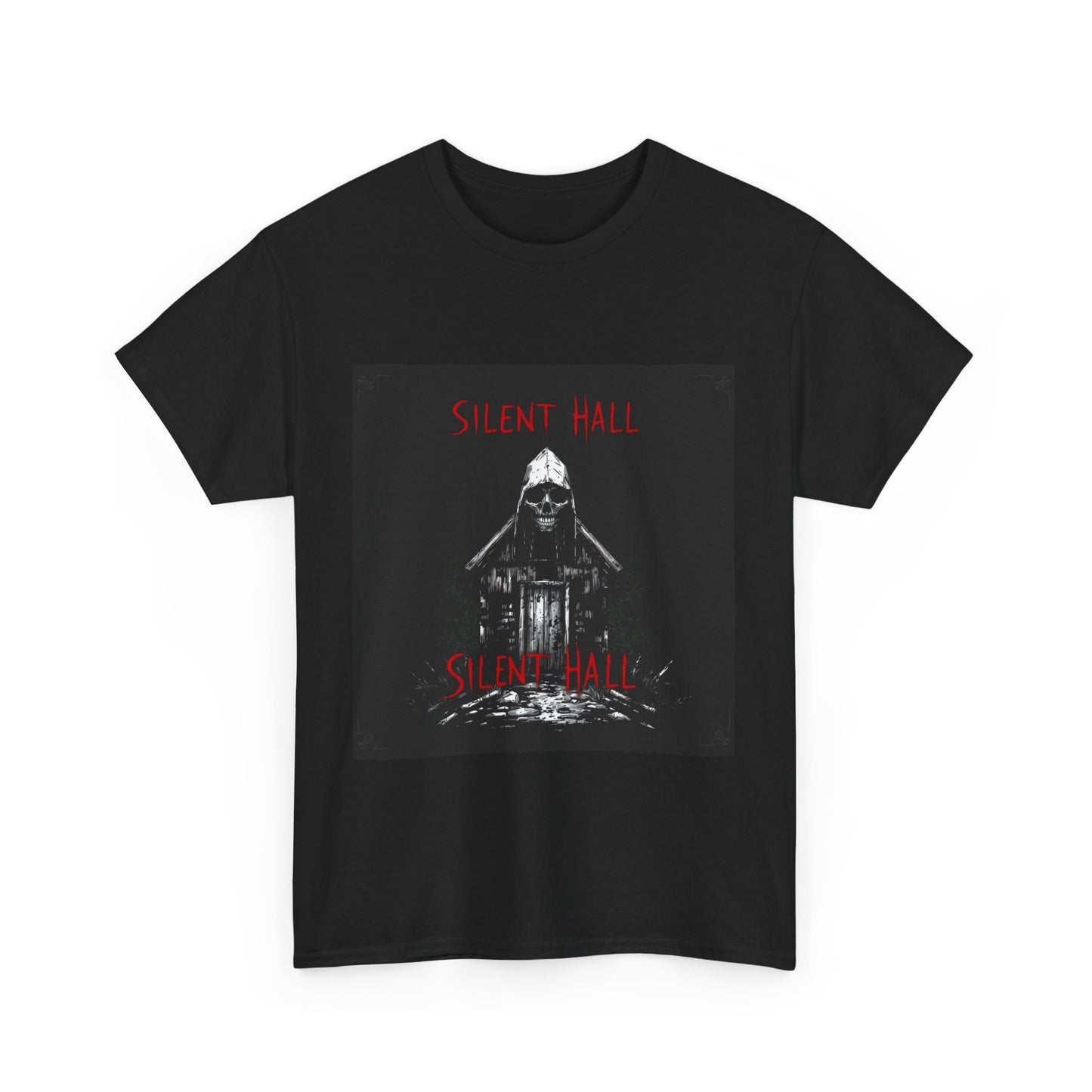 Gothic Y2k Silent Hall Graphic Tee