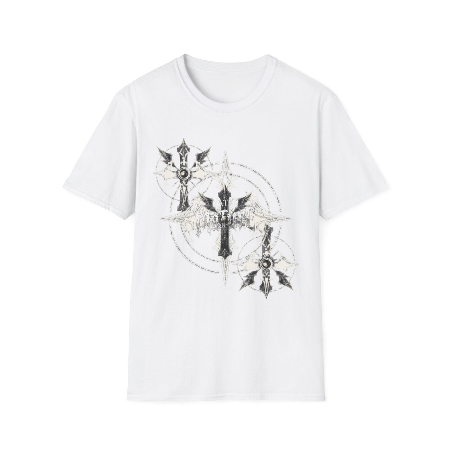 Gothic Y2k Graphic Unisex Softstyle T-Shirt