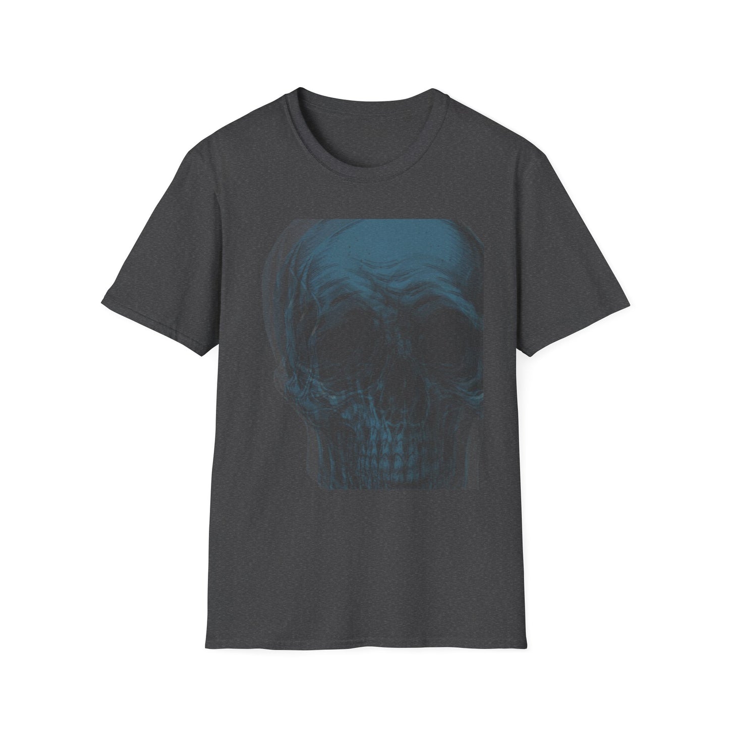 Skelly Goth Skull Graphic Unisex Softstyle T-Shirt