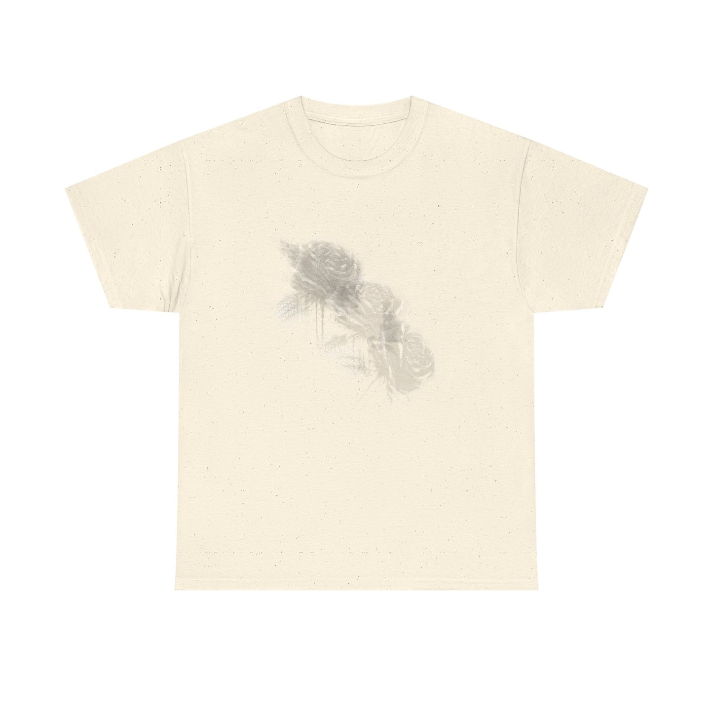 Y2k Gothic Faded Rose Unisex Heavy Cotton Tee