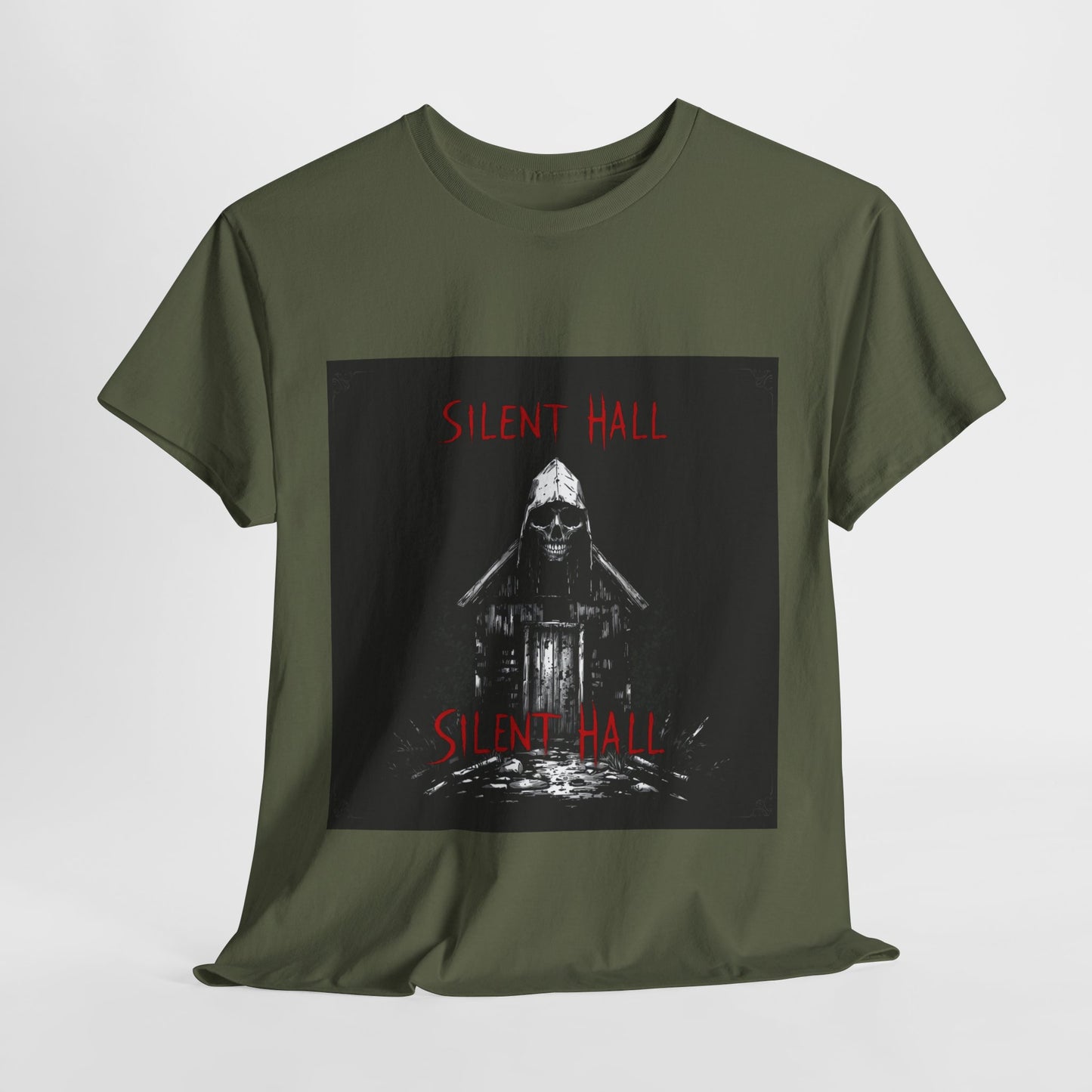 Gothic Y2k Silent Hall Graphic Tee