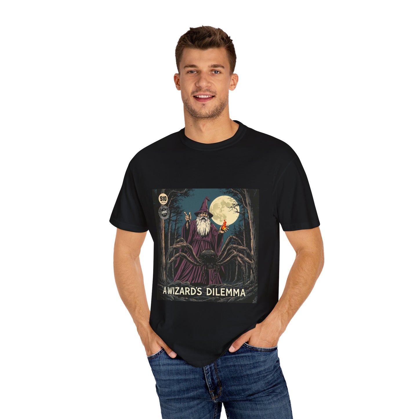 Vintage Comic Cover 'A Wizard's Dilemma' T-Shirt